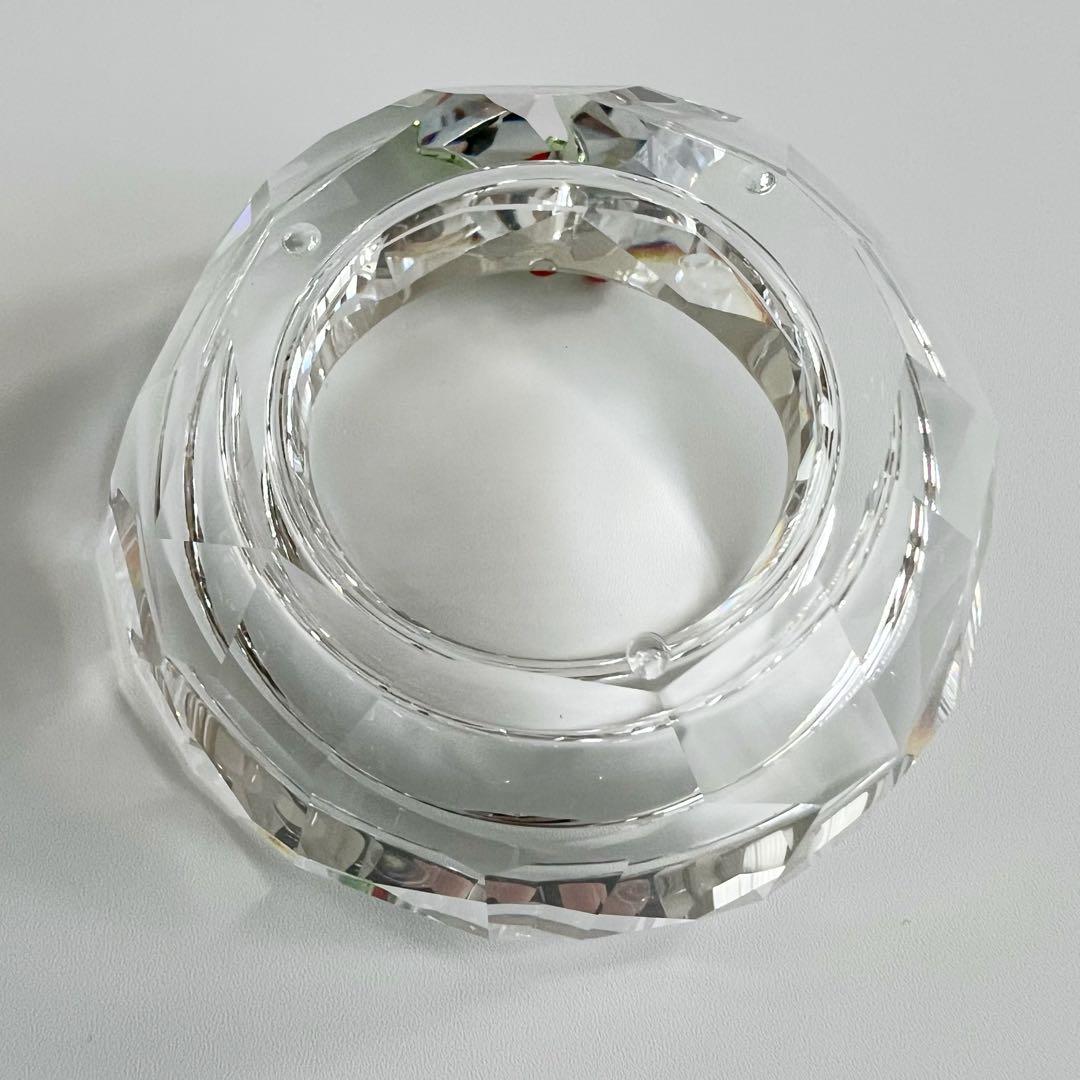 希少 未使用 廃盤品　スワロフスキー　キャンドルホルダー　クリスマス　Xmas