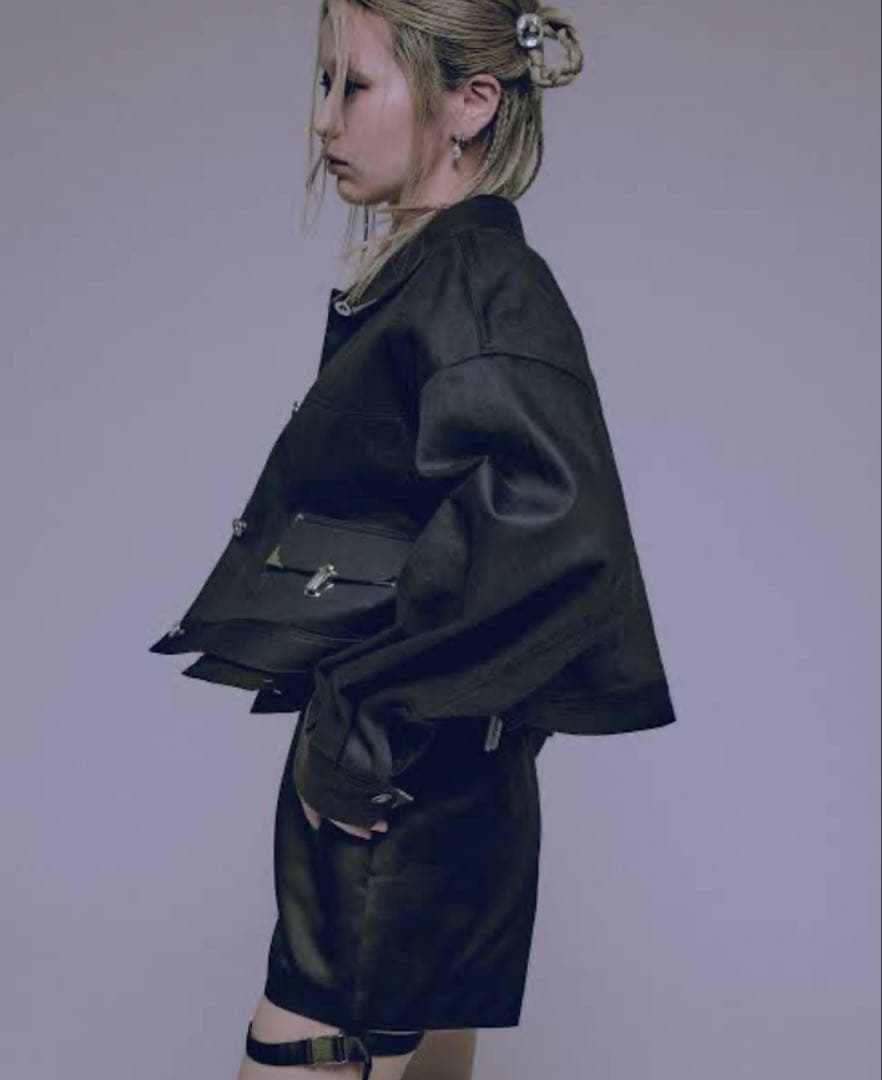 未使用tanakadaisuke ブラックデニムジャケット