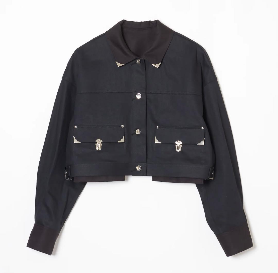 未使用tanakadaisuke ブラックデニムジャケット