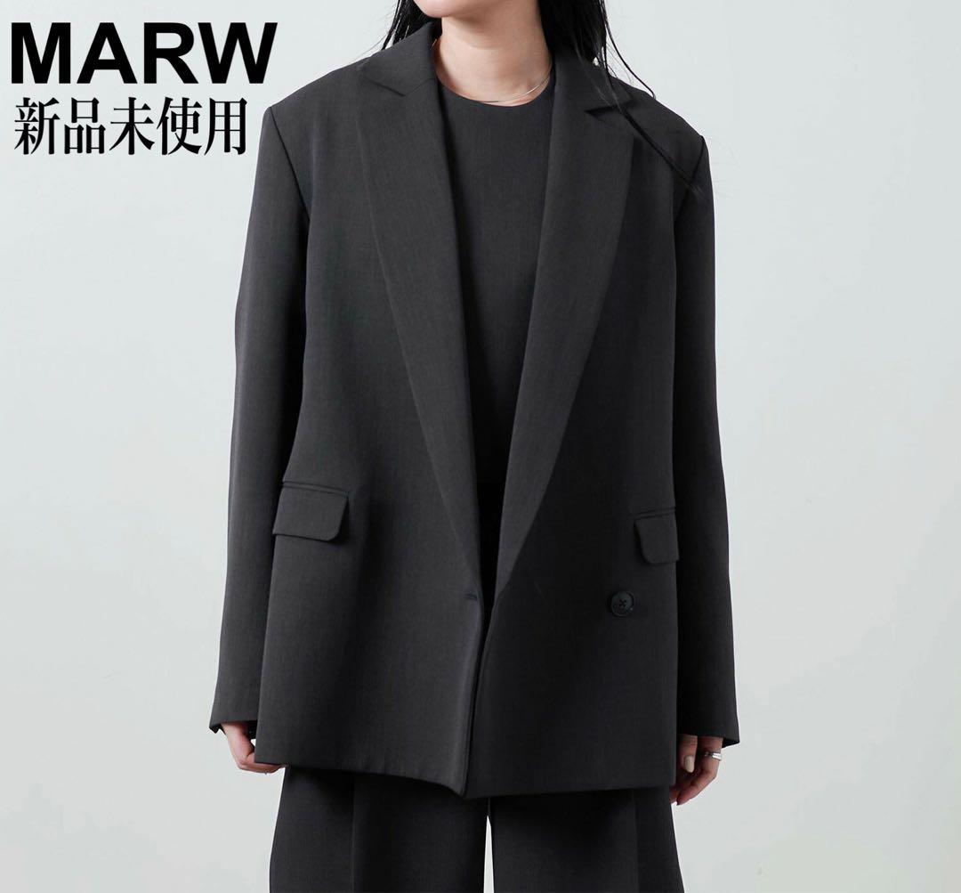 新品タグ付き✨ MARW ユナイテッドアローズ　アシンメトリー ジャケット 36
