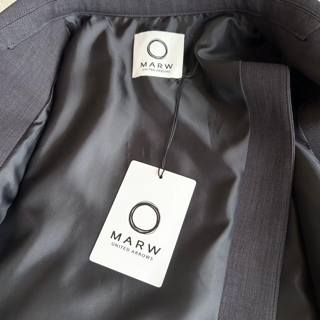 新品タグ付き✨ MARW ユナイテッドアローズ　アシンメトリー ジャケット 36