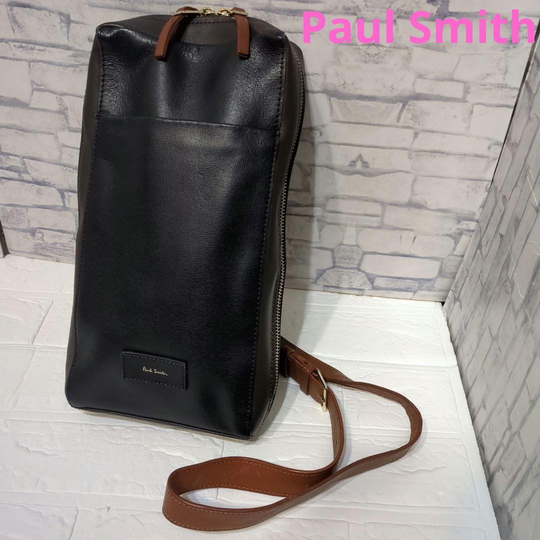 Paul Smith レザー ショルダーバッグ　ボディーバッグ