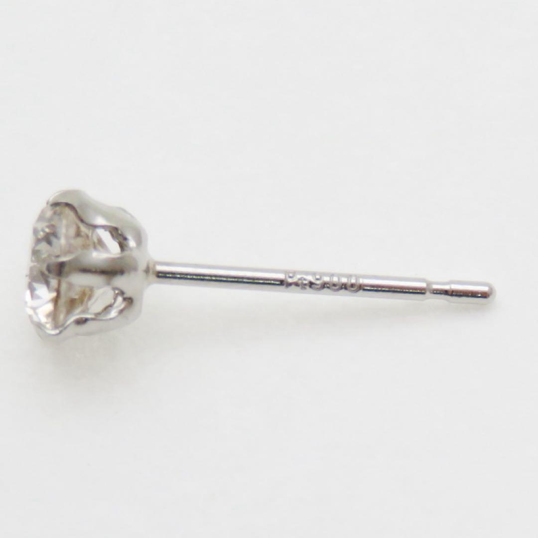 M*K様 【本物保証】Pt900 天然ダイヤモンド 0.313ct 片耳ピアス