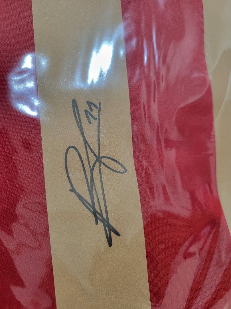 ポルトガル代表 ブルーノフェルナンデス サイン ユニフォーム icons マンU