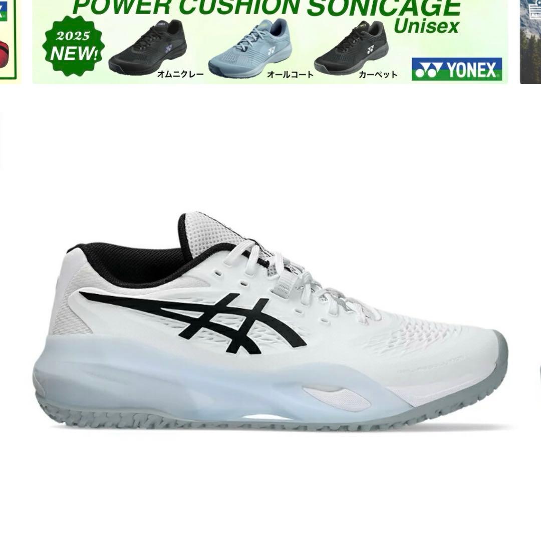 ASICS テニスシューズ ZUST 3 31S オム二クレイ