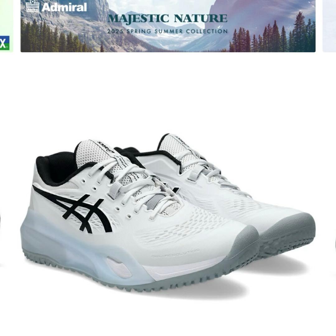 ASICS テニスシューズ ZUST 3 31S オム二クレイ