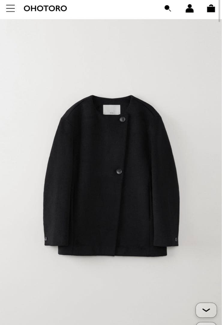 Aries Wool Coat ブラック