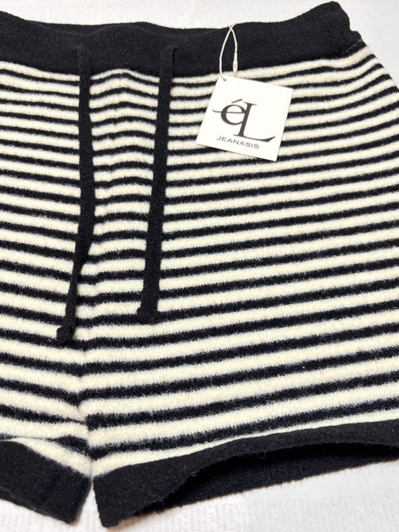 新品 ジーナシス 【eL】 12G fluffy short pants