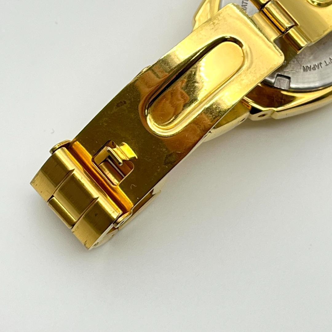 良品 セイコー パーペチュアル レディース コマ有 電池交換済 ゴールド