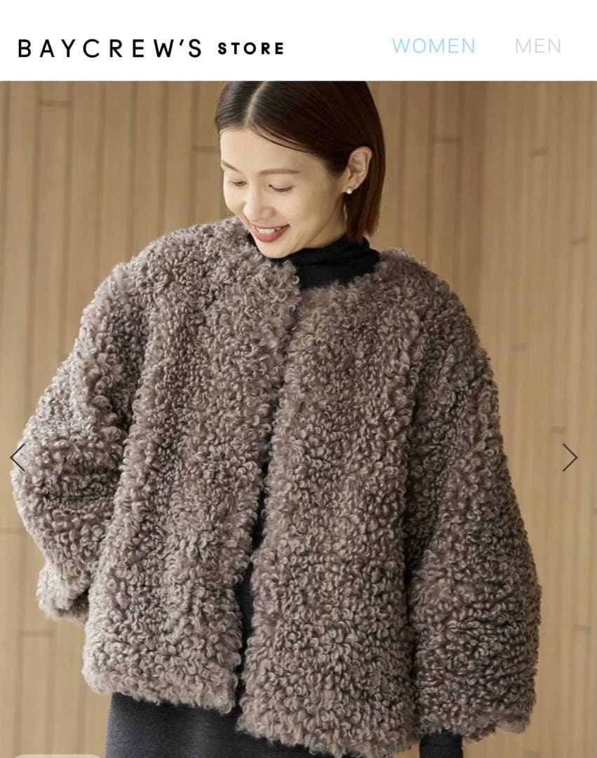 IENA TISSAVEL ファーコート　 サイズ38