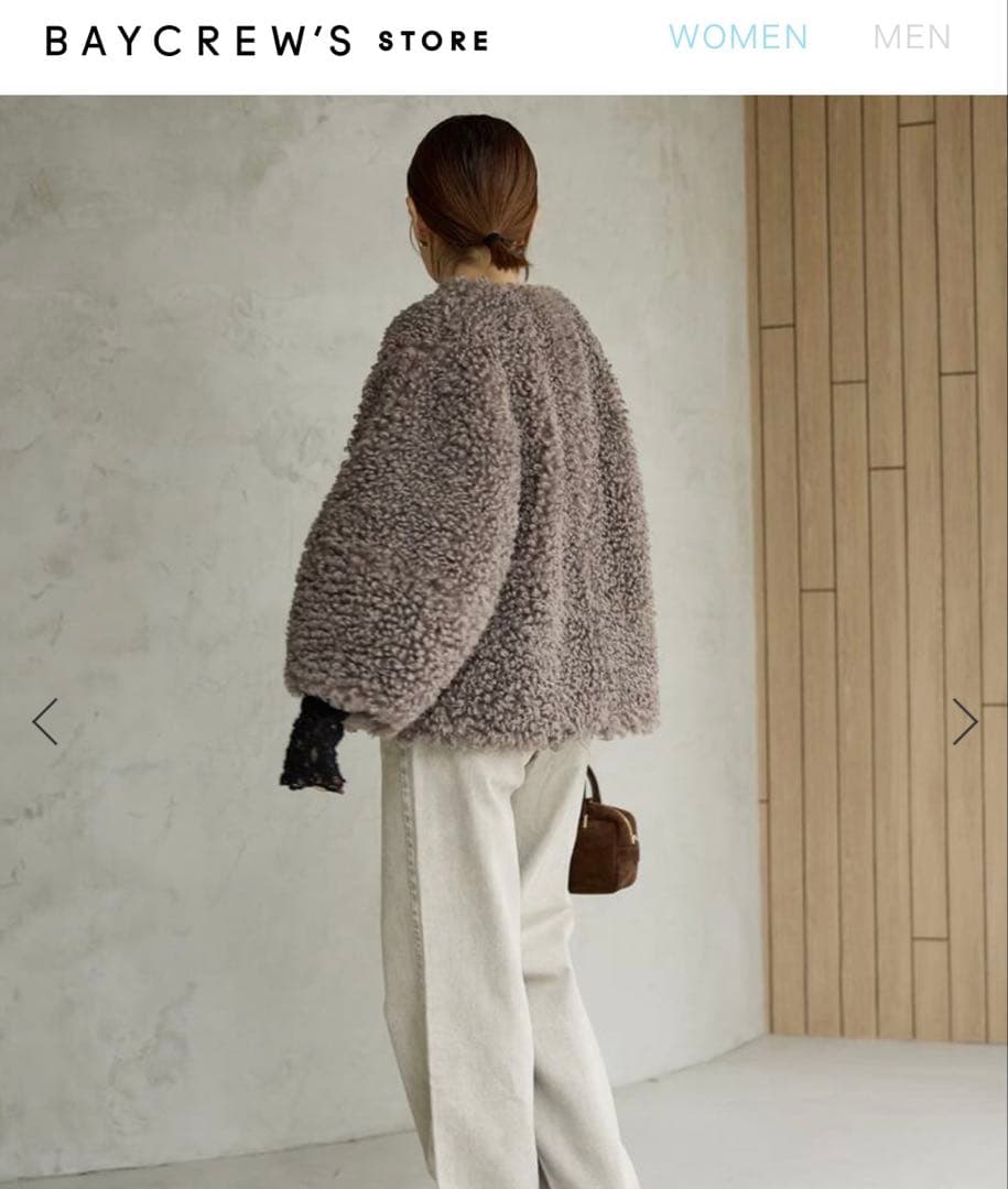 IENA TISSAVEL ファーコート　 サイズ38