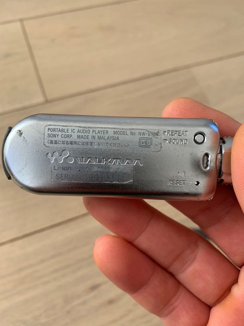 希少品】SONY オーディオプレーヤー NW-E405 ピンク ジャンク品