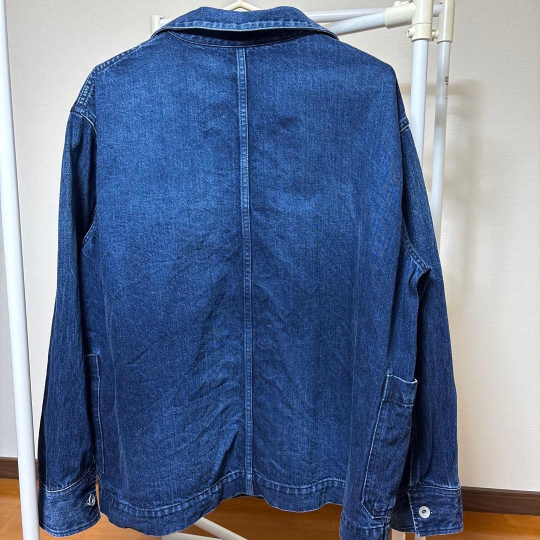 ヴェリテクール　デニムプルオーバージャケット　DARK INDIGO