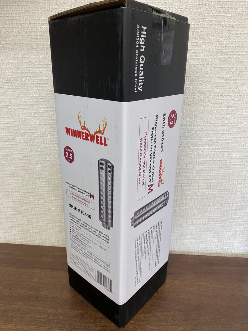 WINNERWELL 三重煙突　Mサイズ　63mm 未使用　ウィンナーウェル