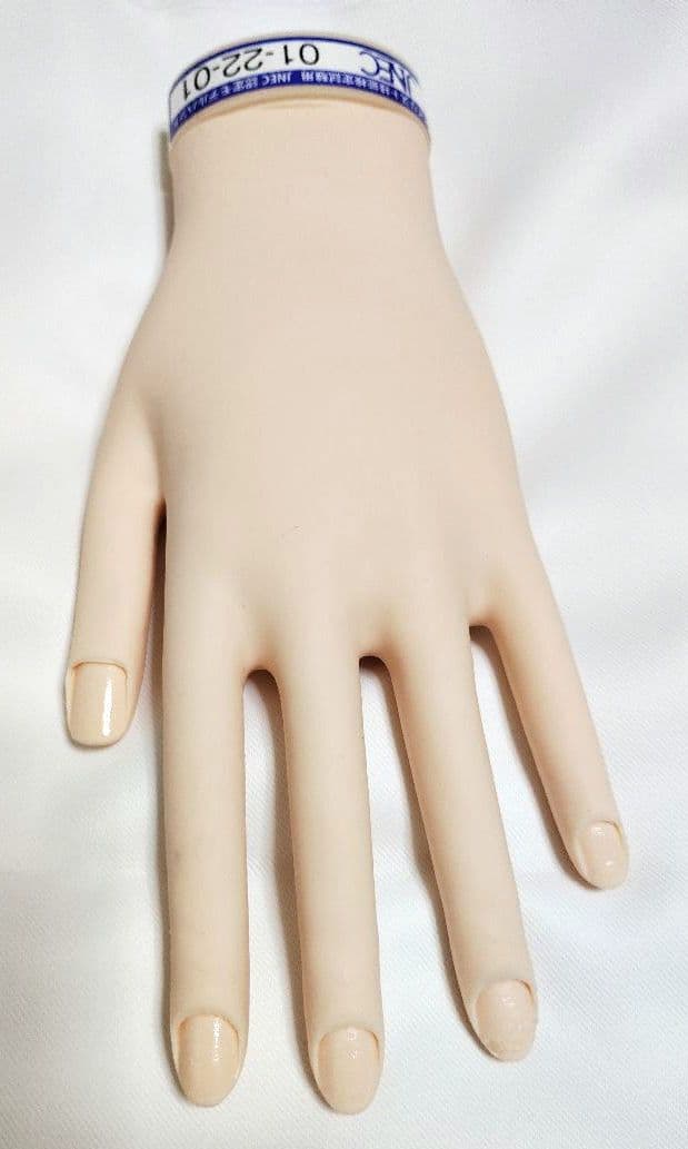 JNEC認定モデルハンド 骨折なし ST モデルハンド 両手 ネイリスト技能検定