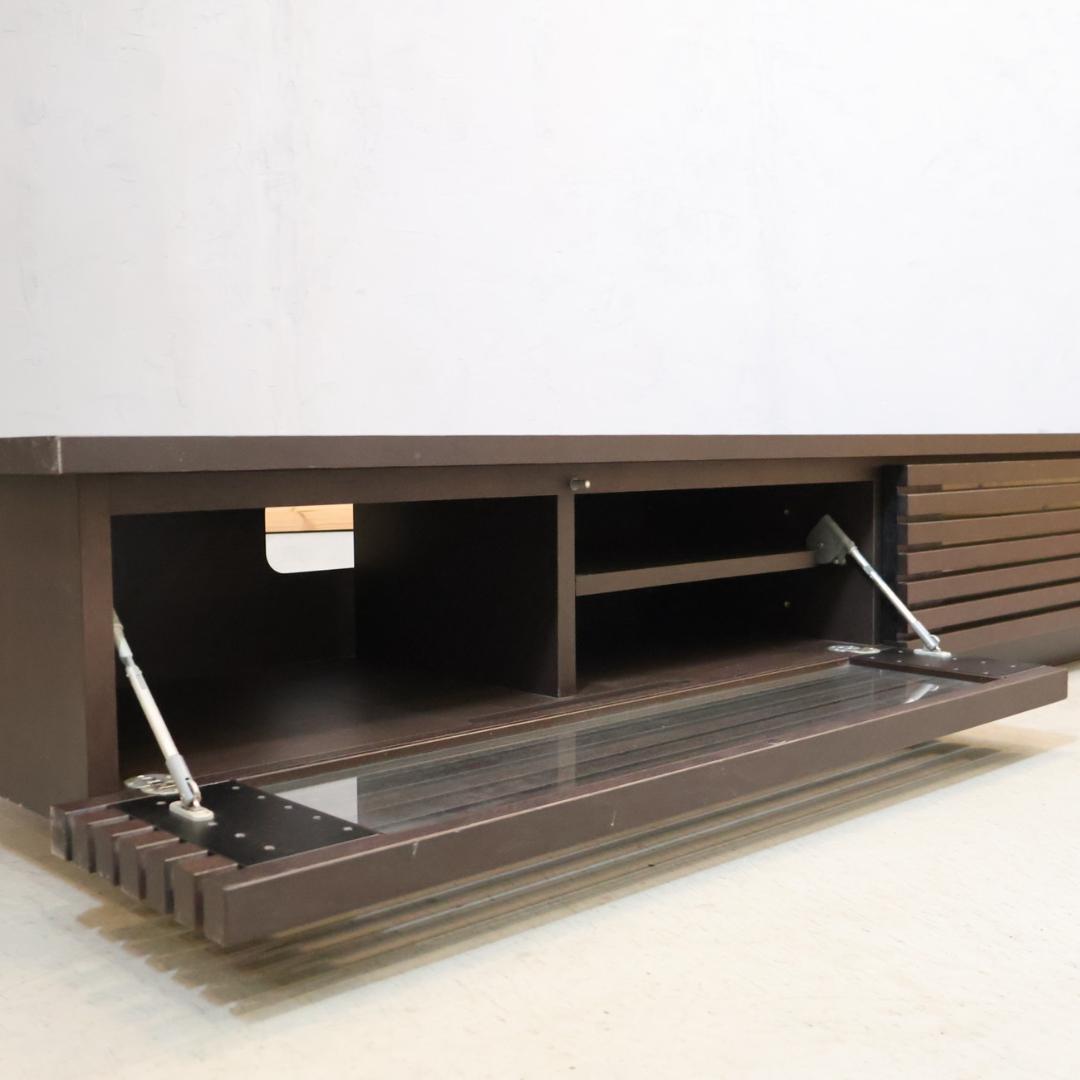 モリタインテリア レッタ テレビボード AVボード ルーバー 北欧スタイル