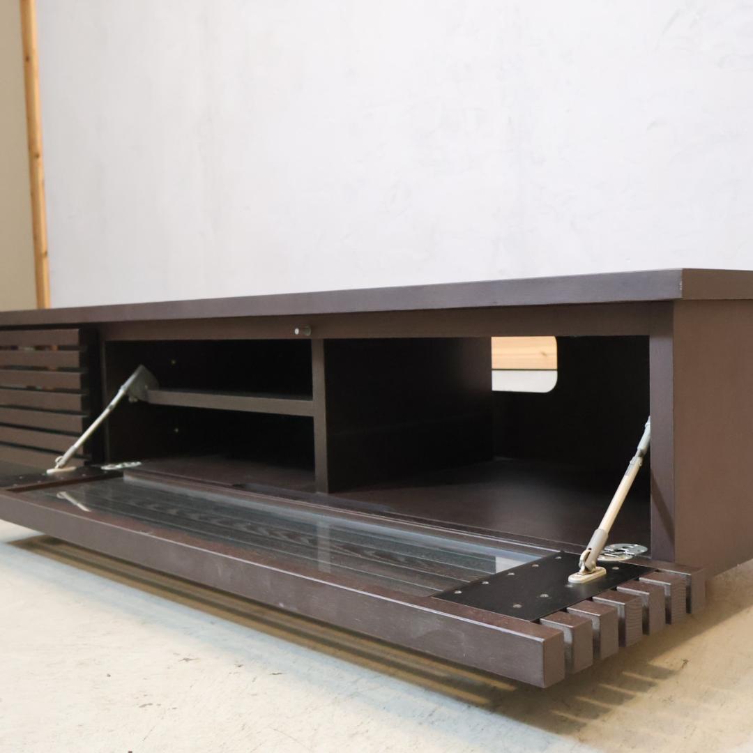 モリタインテリア レッタ テレビボード AVボード ルーバー 北欧スタイル