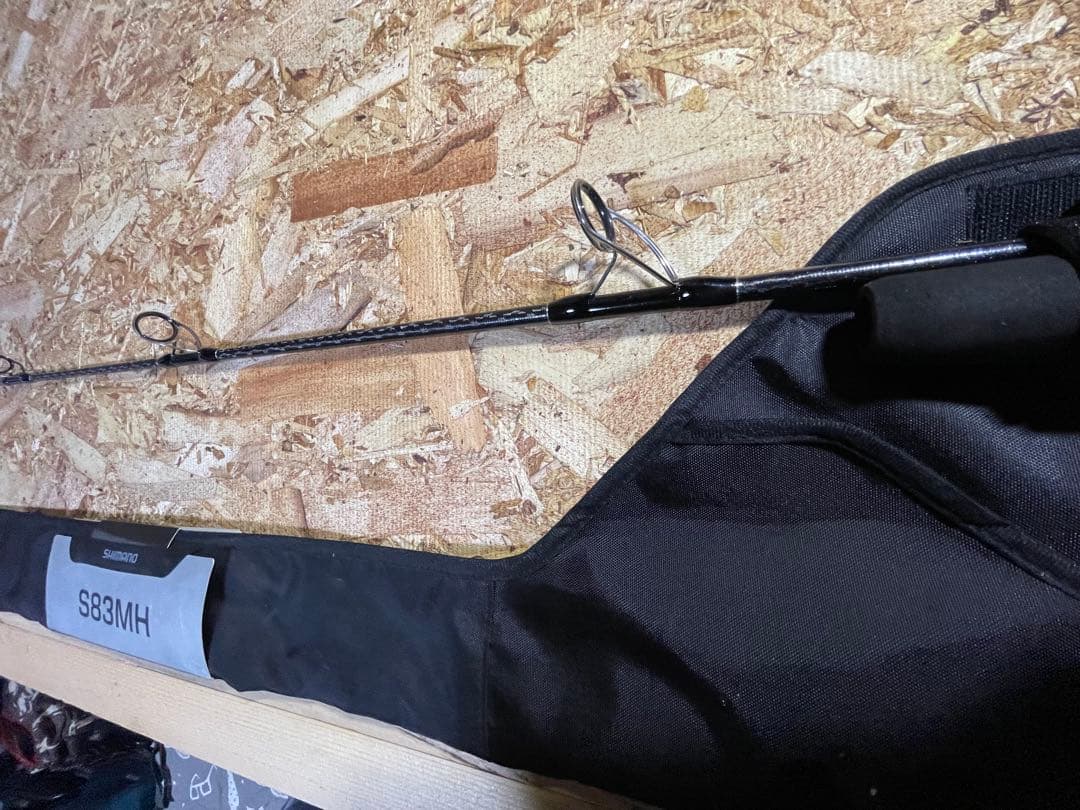 SHIMANOオシアプラッカーリミテッドS83MH ロッドケース付き