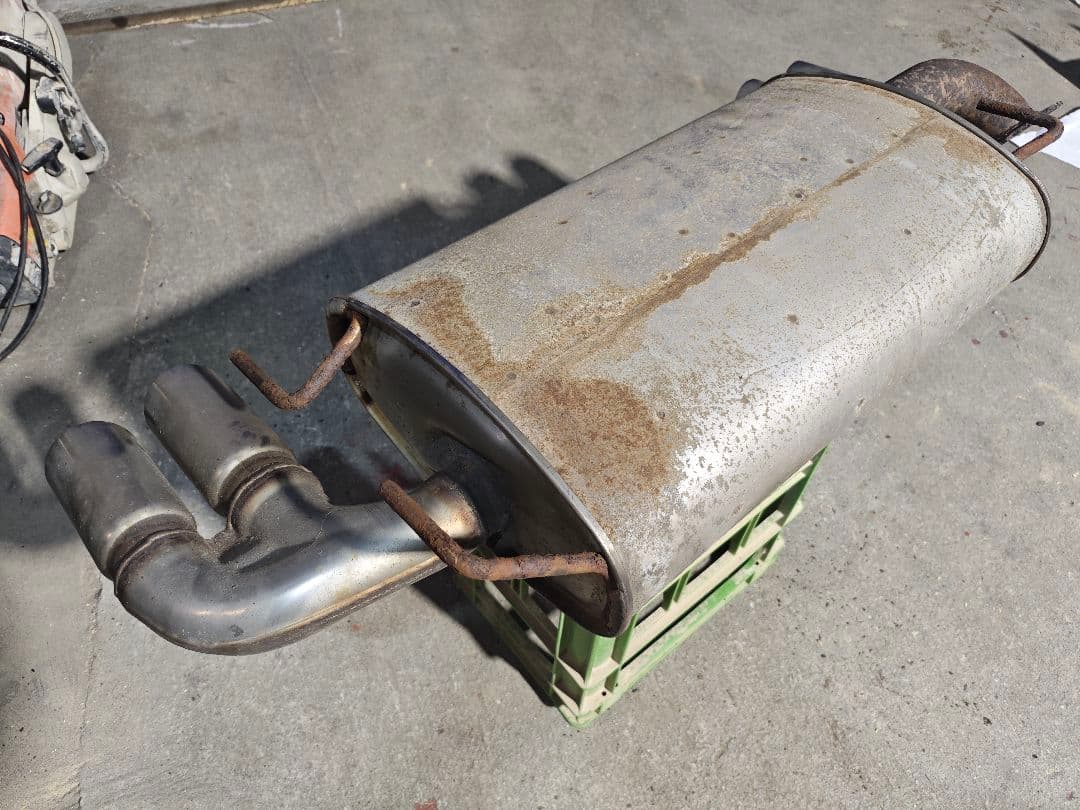 スバルインプレッサwrxsti grb スペックc 純正マフラー リアピース