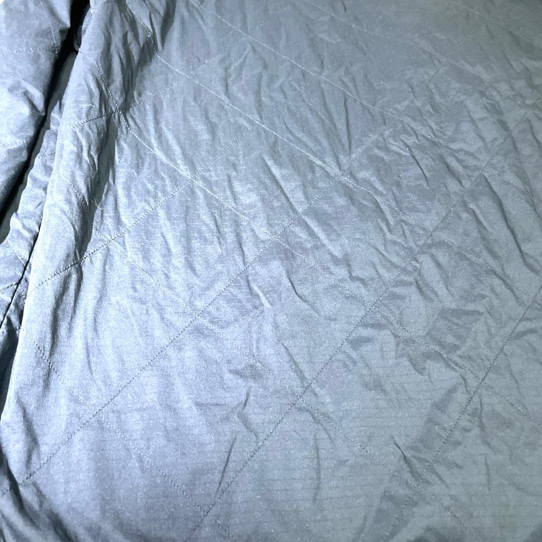 ノースフェイス【S】ノーカラーフレキシブルゼファーカーディガン 中綿