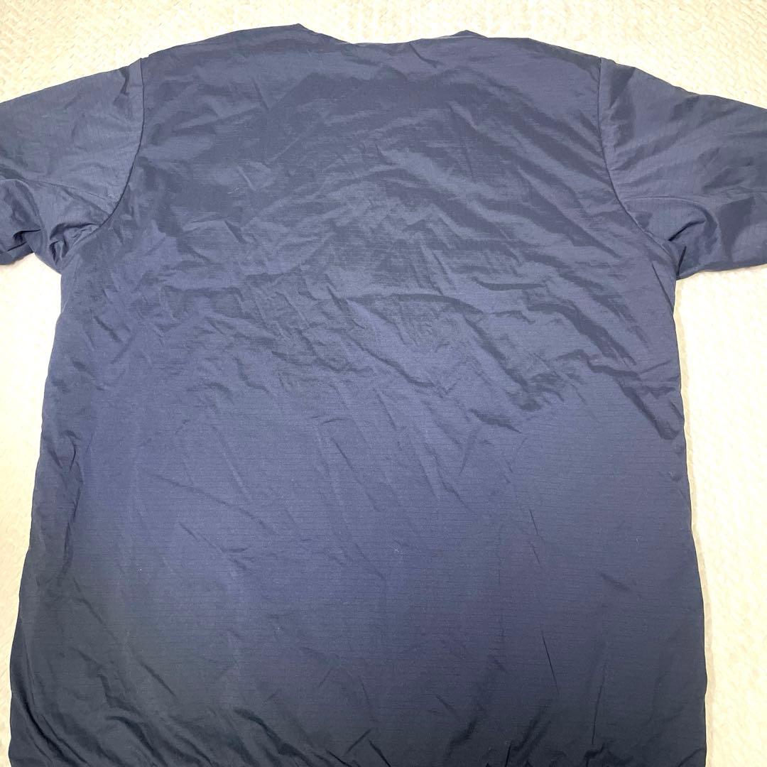 ノースフェイス【S】ノーカラーフレキシブルゼファーカーディガン 中綿