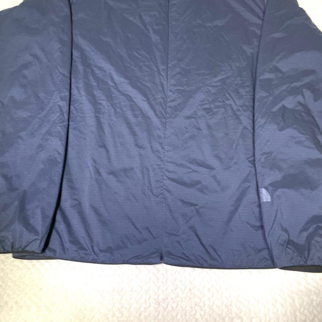 ノースフェイス【S】ノーカラーフレキシブルゼファーカーディガン 中綿
