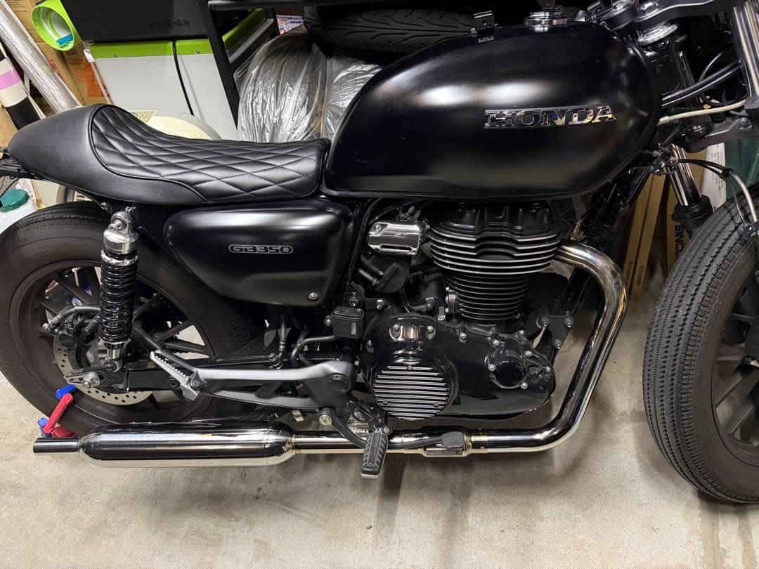 GB350／GB350C スズカベース キャプトンマフラー