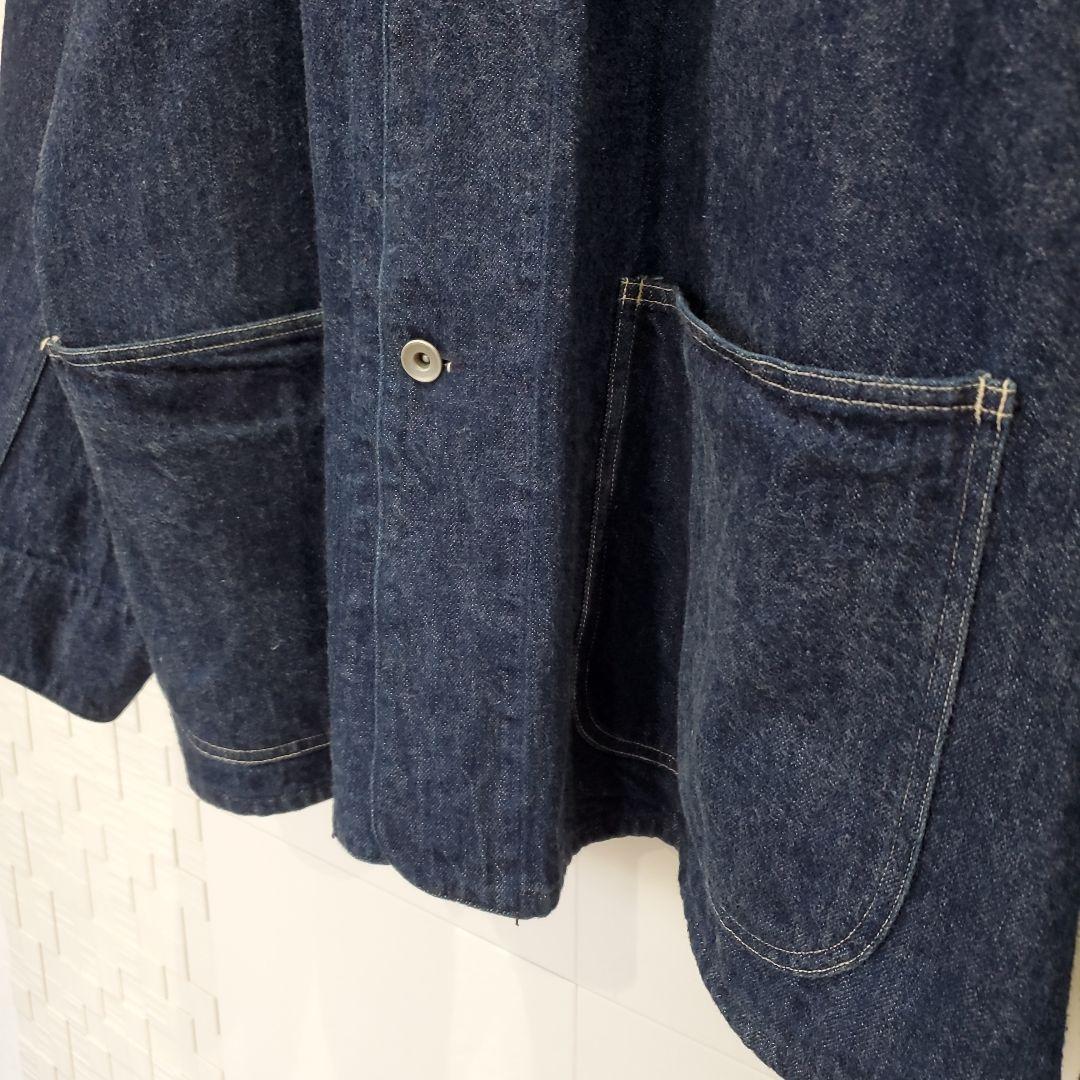 【美品】COMOLI インディゴ デニムワークジャケット サイズ3