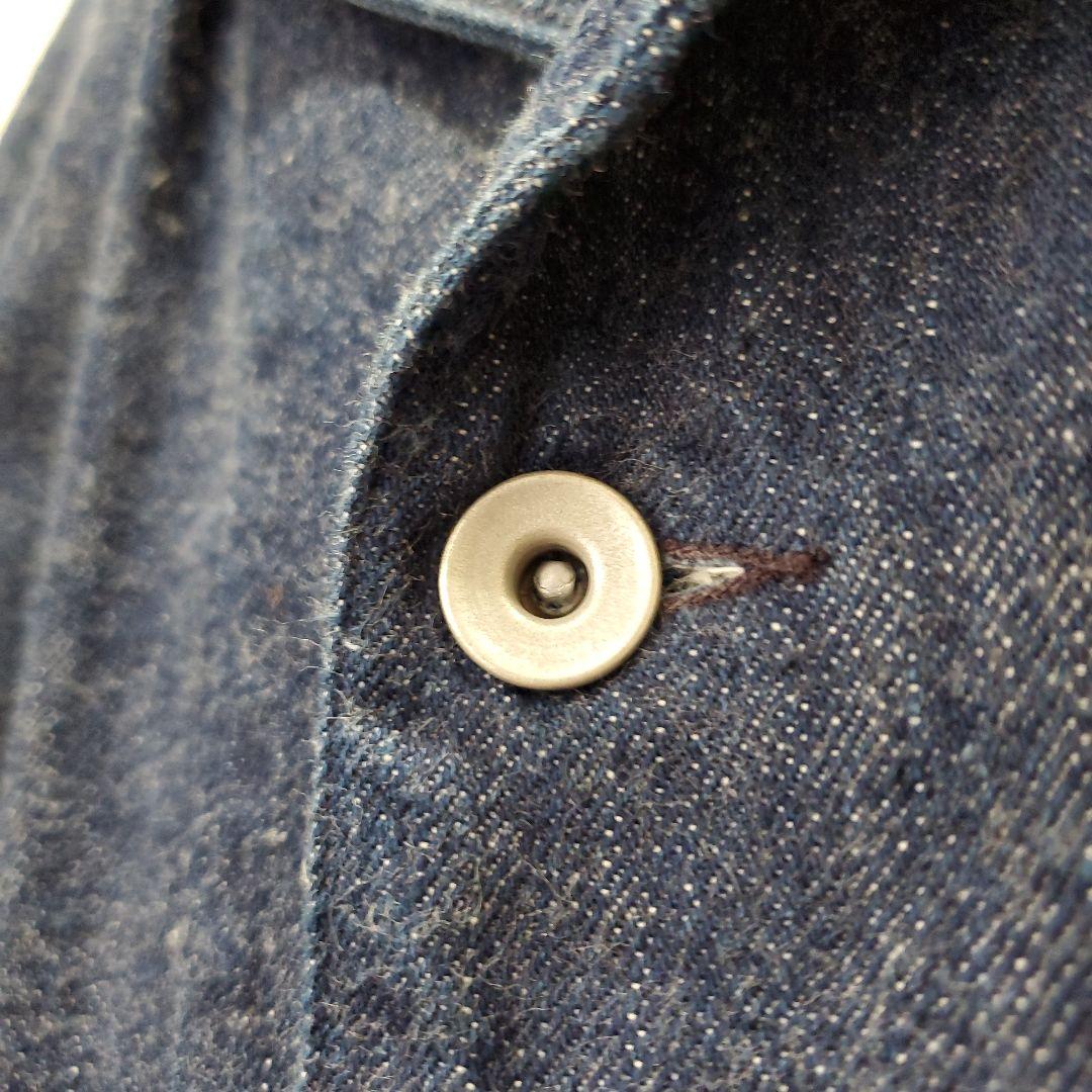 【美品】COMOLI インディゴ デニムワークジャケット サイズ3