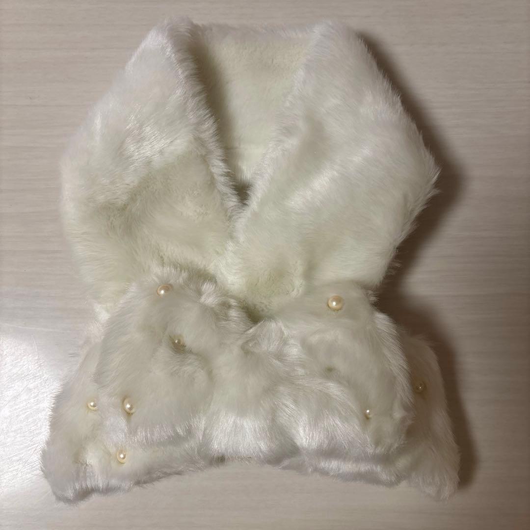 【新品】BABY ファーリボンマフラー