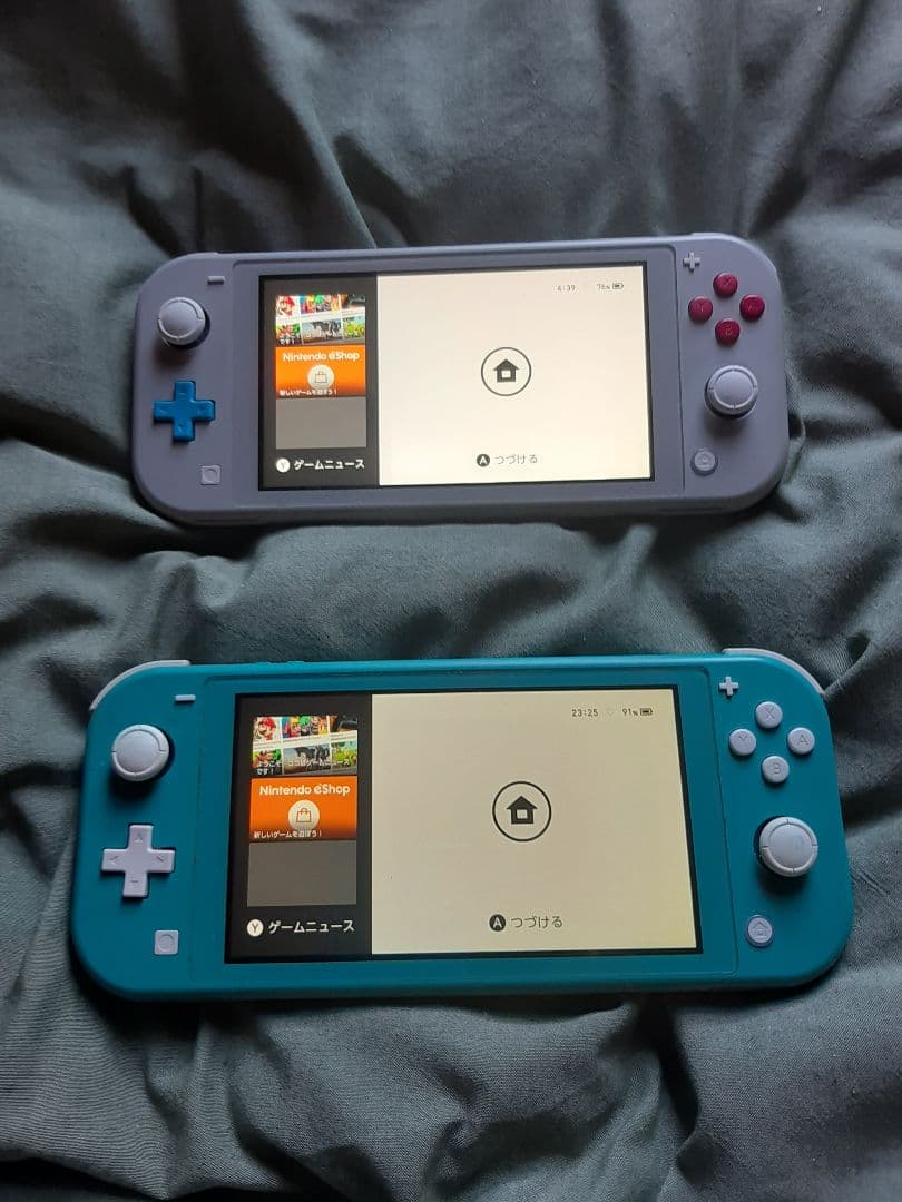 ジャンク2台セット　Nintendo Switch Lite 　本体　現状渡し