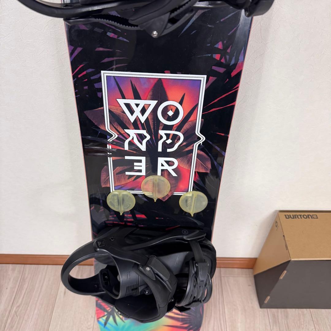 SALOMON レディーススノーボードセット 143cm ブーツ24.5cm