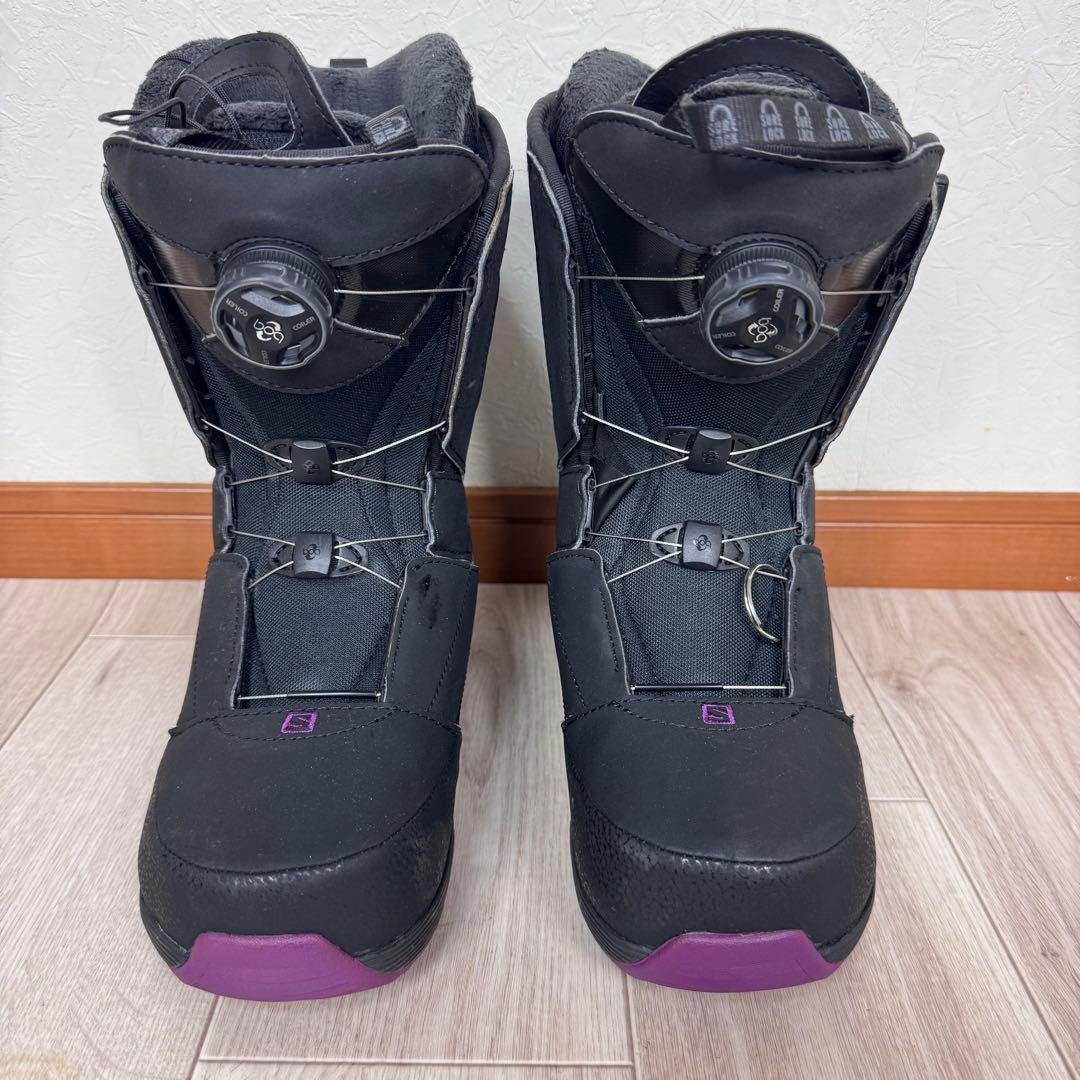 SALOMON レディーススノーボードセット 143cm ブーツ24.5cm