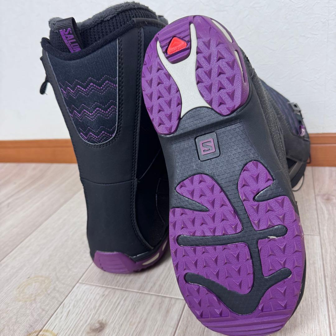 SALOMON レディーススノーボードセット 143cm ブーツ24.5cm