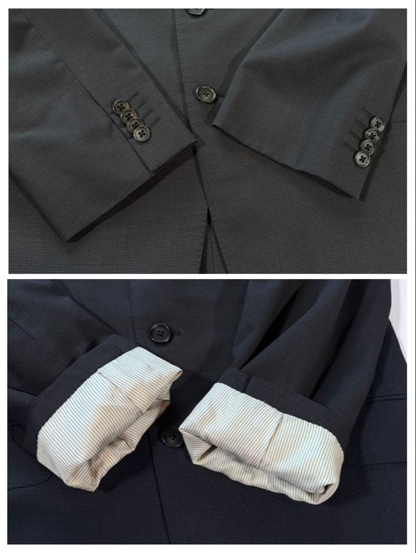 【美品】ポールスミス ロンドン LESSONA セットアップ SUPER120