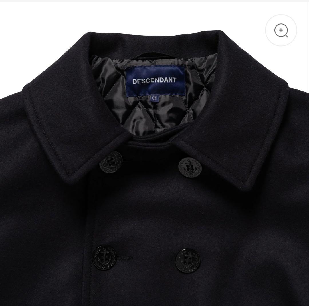 25aw descendant SUB WOOL COAT Lサイズ