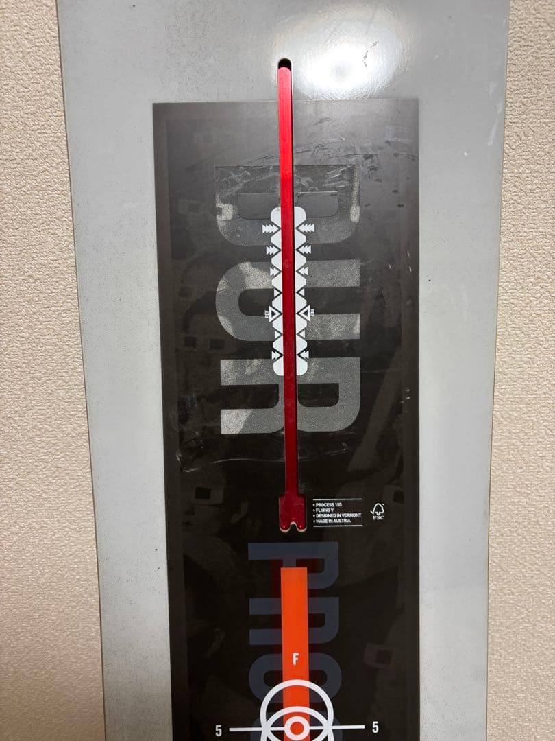 スノーボード BURTON PROCESS FLYING V 155cm