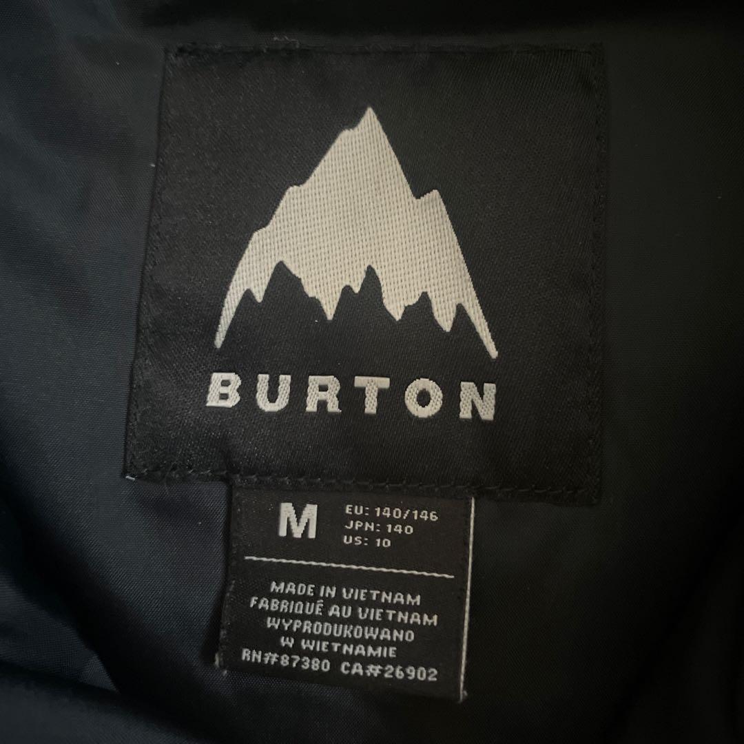 BURTON ブラック スノーボードウェア