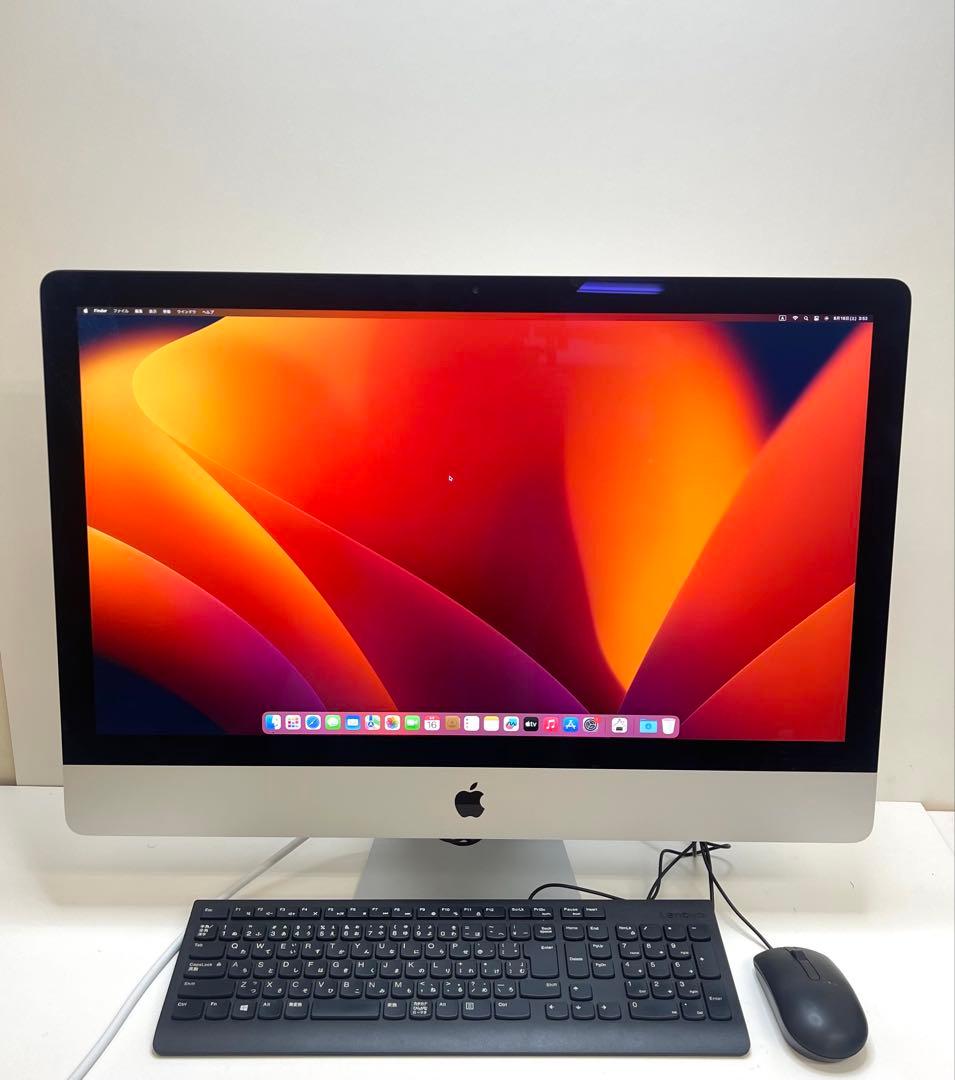 imac 2017 27インチ 5K i5 32GB 3TB Radeon Pr