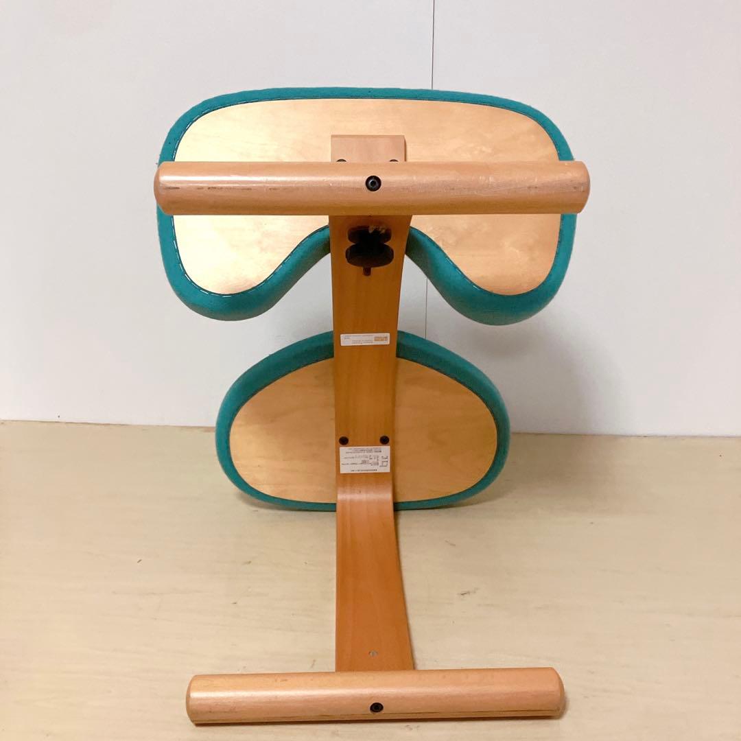 Rybo リボ　バランスチェアイージー　姿勢矯正　 デスクチェア　ライトグリーン