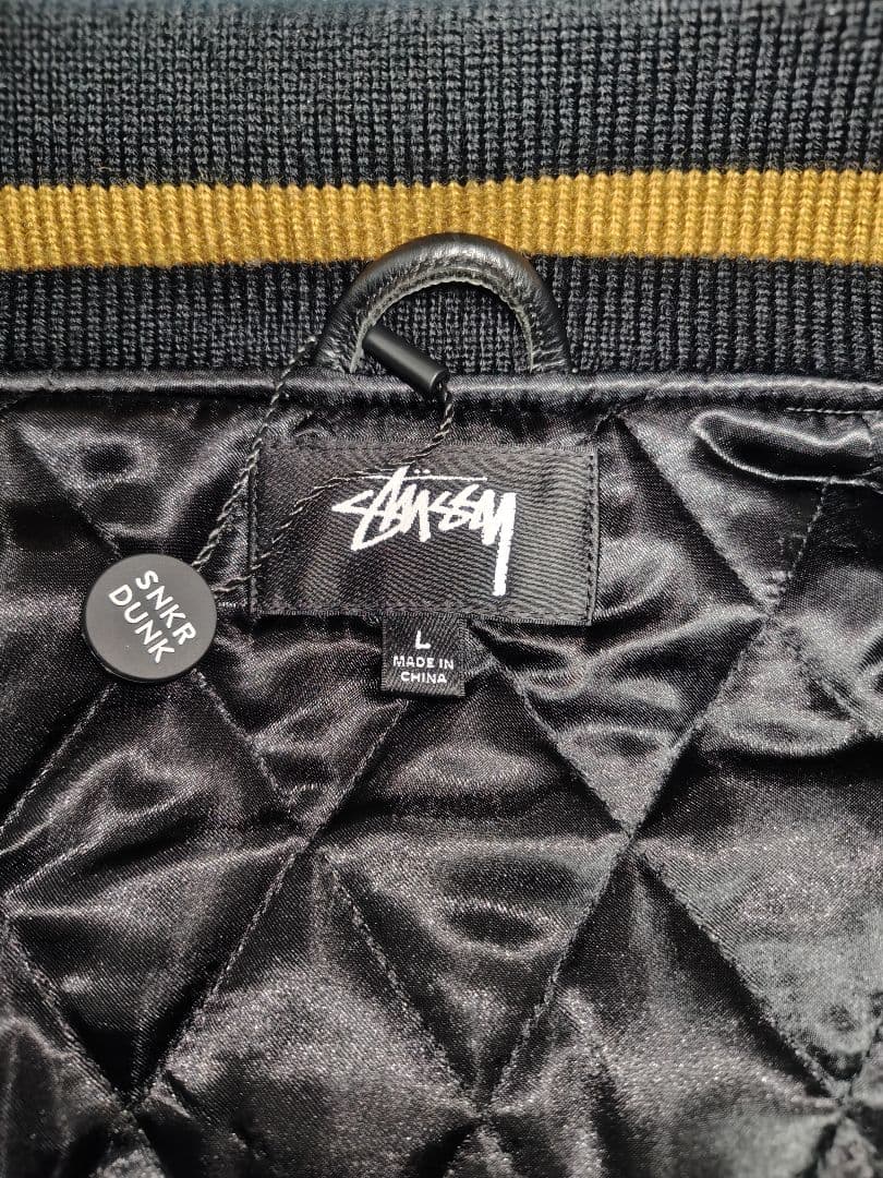 ジャケット・アウター STUSSY 40TH ANNIVERSARY VARSITY JACKET