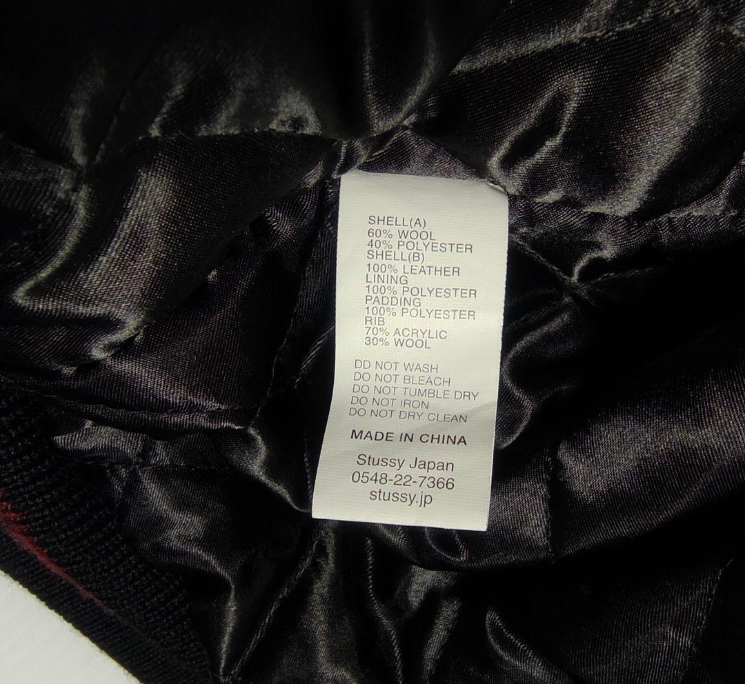 ジャケット・アウター STUSSY 40TH ANNIVERSARY VARSITY JACKET