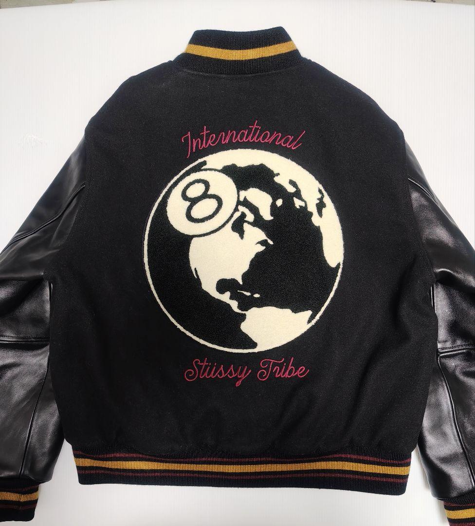 ジャケット・アウター STUSSY 40TH ANNIVERSARY VARSITY JACKET