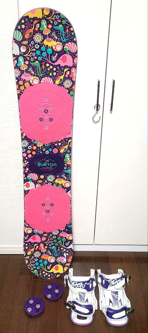 ボード130 ビンディング セット Burton CHICKLET チクレット