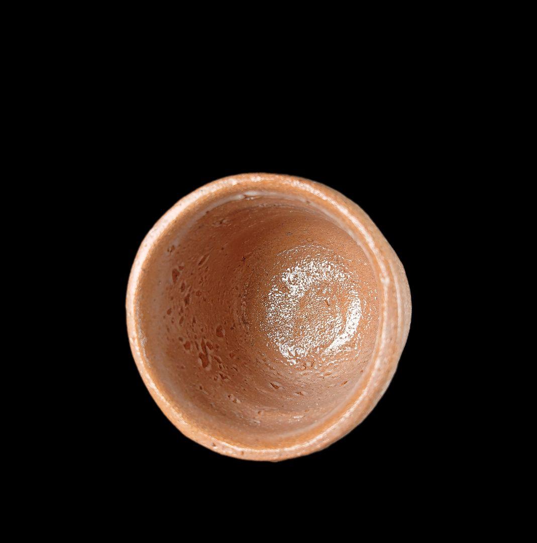 ■唐津焼 丸田宗彦 奥高麗ぐい呑 共箱、共布、栞、全揃い #ぐい呑 #ぐい呑み