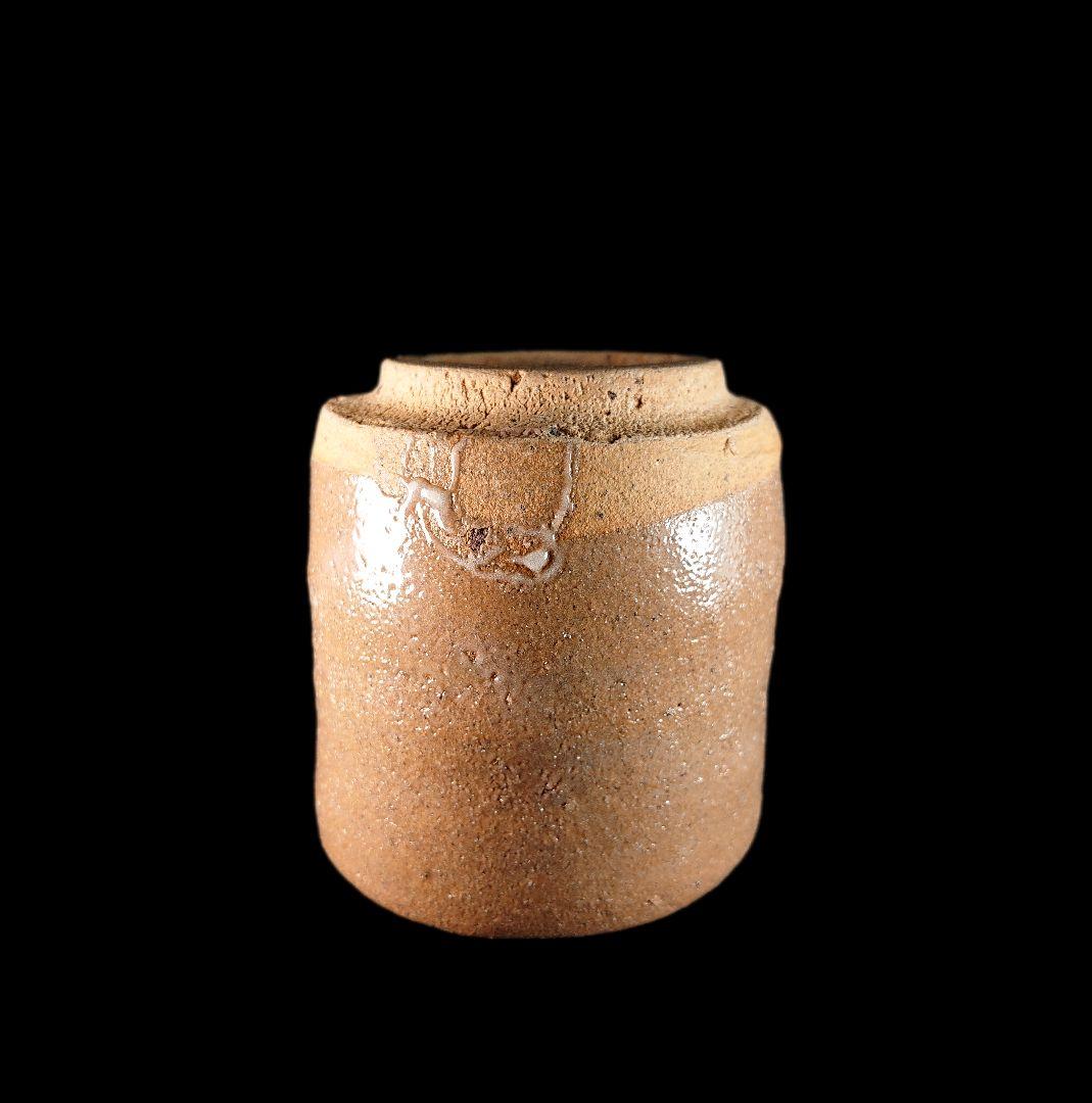 ■唐津焼 丸田宗彦 奥高麗ぐい呑 共箱、共布、栞、全揃い #ぐい呑 #ぐい呑み