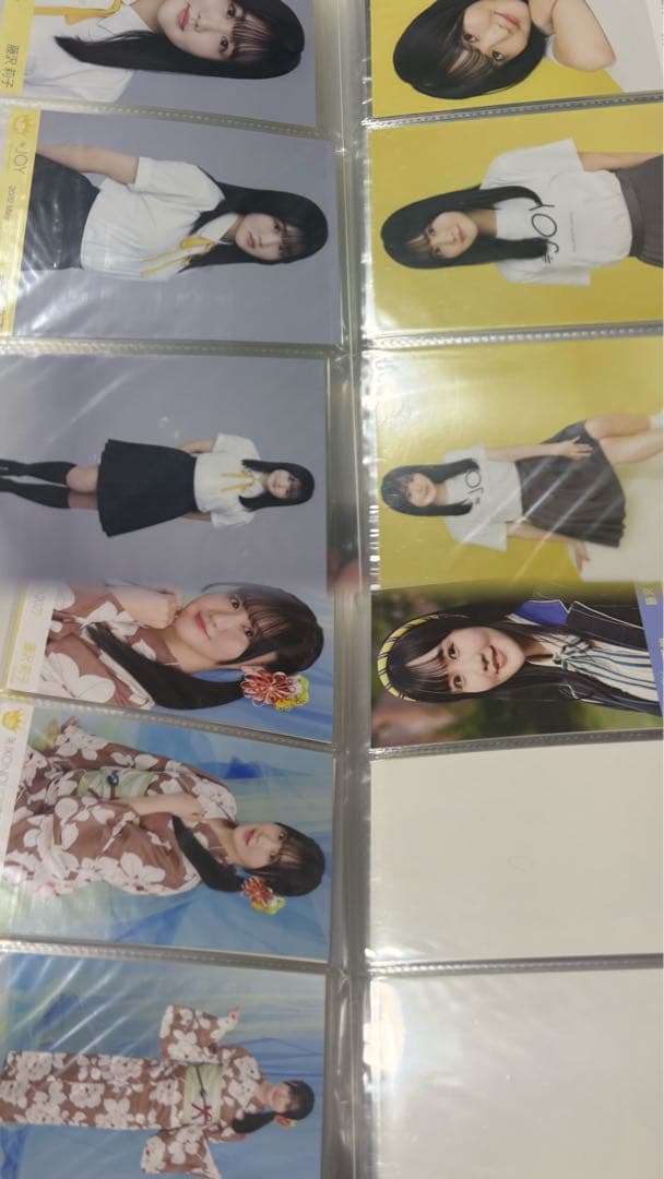 ニアジョイ ≒JOY 藤沢莉子 生写真 封入 コンプ まとめ売り