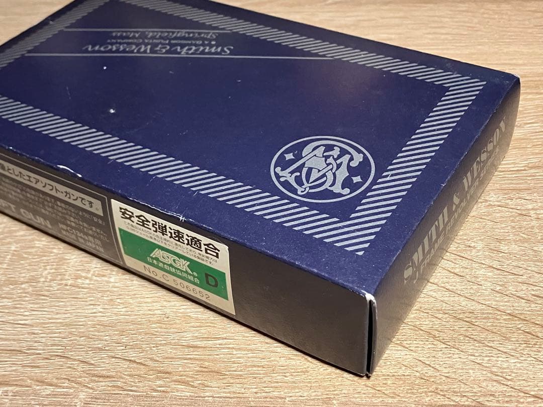 タナカワークス S&W M49 Early HW ガスガン 木製グリップ付き