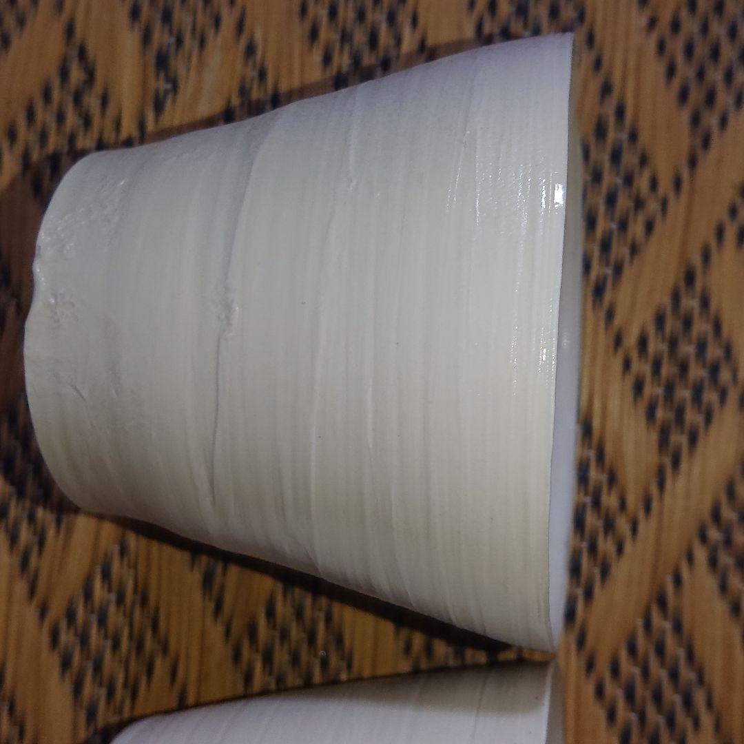 黒田泰蔵　白磁　カップ　蕎麦猪口