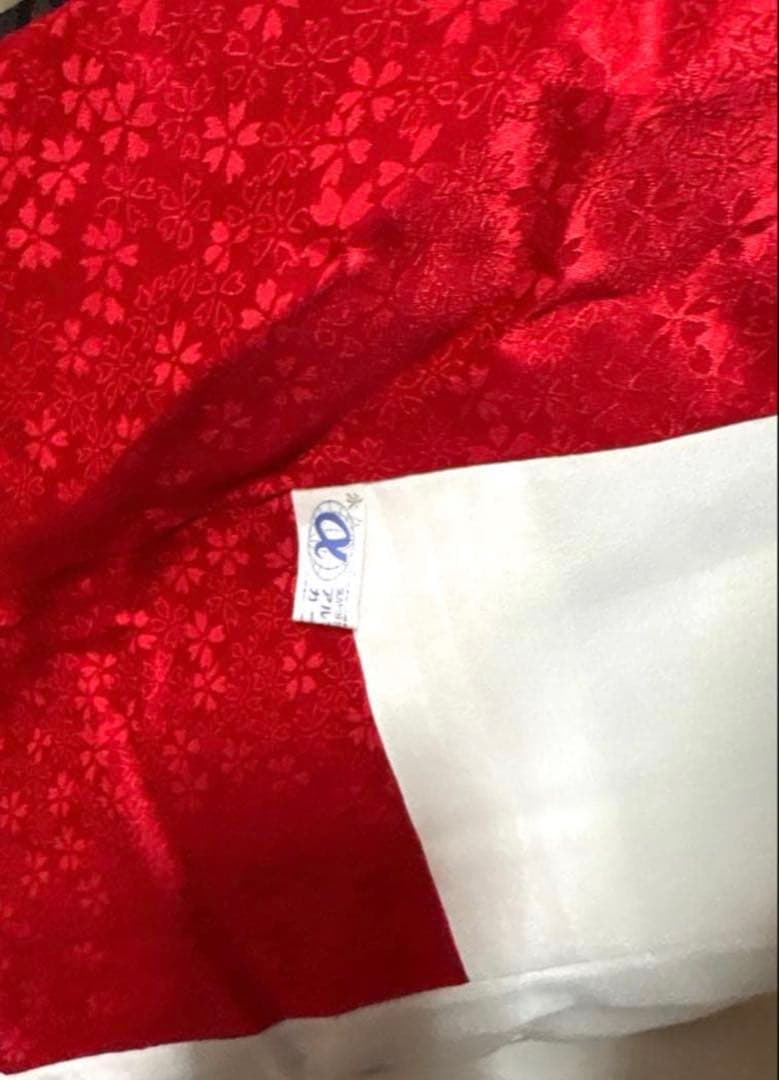 黒✕赤 松竹梅 四季の花々 振袖 身丈162